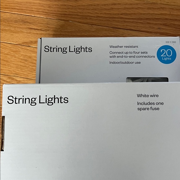 Room Essentials String Lights - Clear - Picture 3 of 3